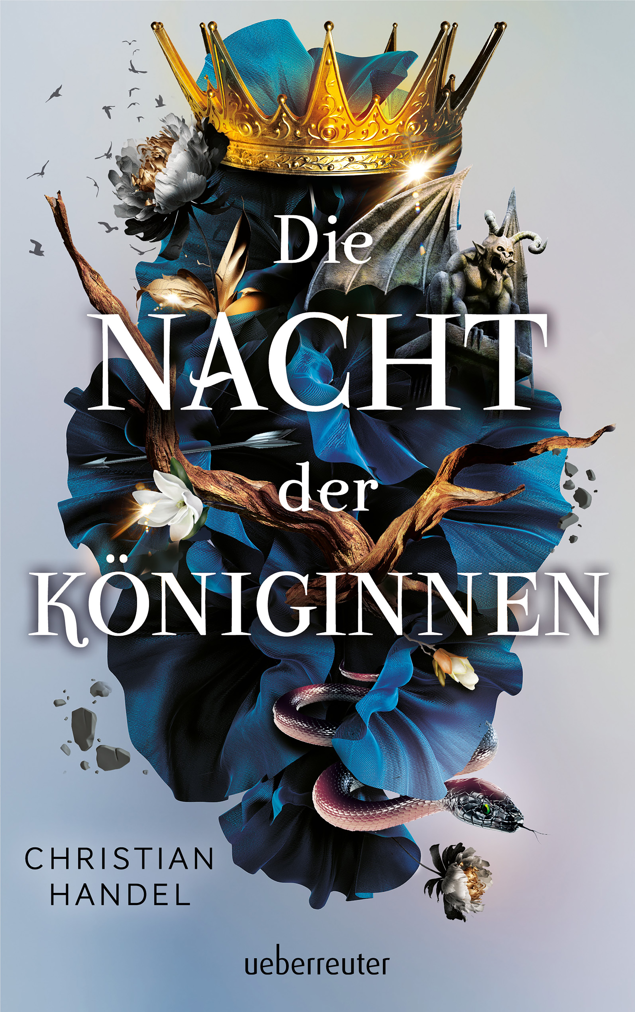 Bücherblog. Neuerscheinungen. Buchcover. Die Nacht der Königinnen von Christian Handel. Fantasy. Jugendbuch. ueberreuter.